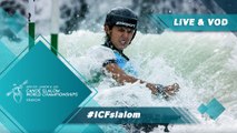 2019 ICF Canoe Slalom Junior & U23 World Championships Krakow Poland  / U23 Semis – C1m, K1w