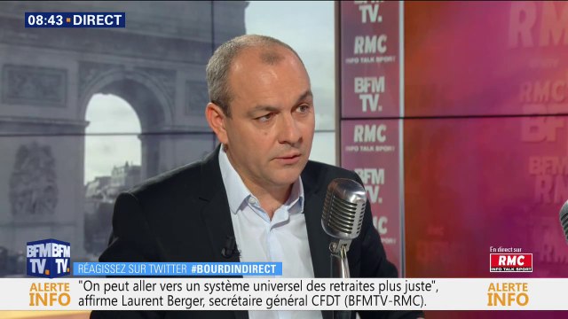 Réforme des retraites: Laurent Berger juge qu'il faut réfléchir à des systèmes de départs anticipés en retraite