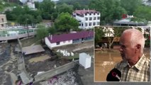 Akçakoca'da Yaşanan Sel Sonrası Meydana Gelen Hasar Havadan Görüntülendi