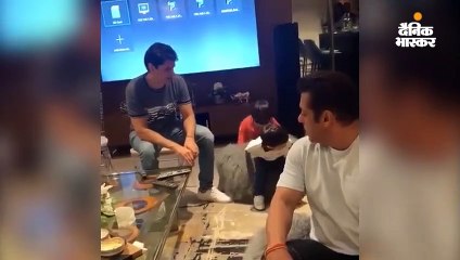 नन्हे आहिल ने की सलमान की नकल