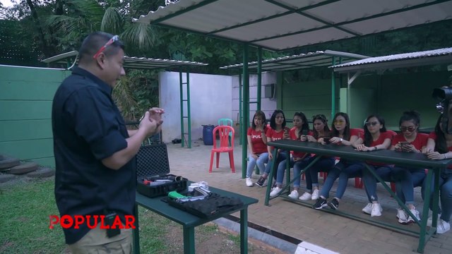 Awas! Miss POPULAR Sudah Bisa Nembak | Karantina Miss POPULAR 2019 - Dance Challenge