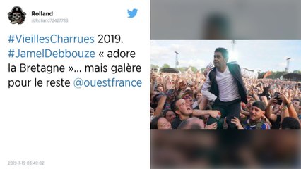 Vieilles Charrues 2019 : Jamel Debbouze « adore la Bretagne »… mais galère pour le reste