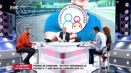 Le monde de Macron : On peut désormais passer le permis de conduire à 17 ans ! - 19/07