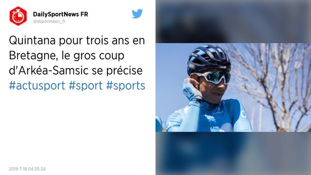 Cyclisme : Nairo Quintana devrait bien s’engager avec Arkéa-Samsic