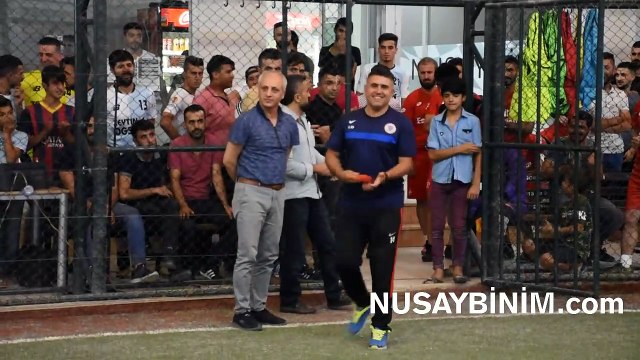 Nusaybin Dağar Halı Saha Dostluk turnuvası finali