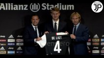 Conferenza Stampa DE LIGT di Presentazione alla JUVENTUS - 19.07.2019