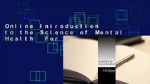 Online Introduction to the Science of Mental Health  For Trial