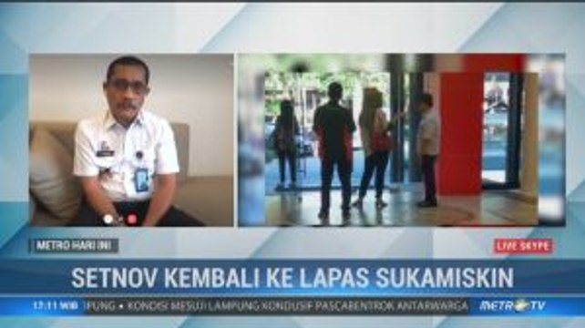 Setnov Kembali ke Lapas Sukamiskin, Ini Penjelasan Kemenkumham