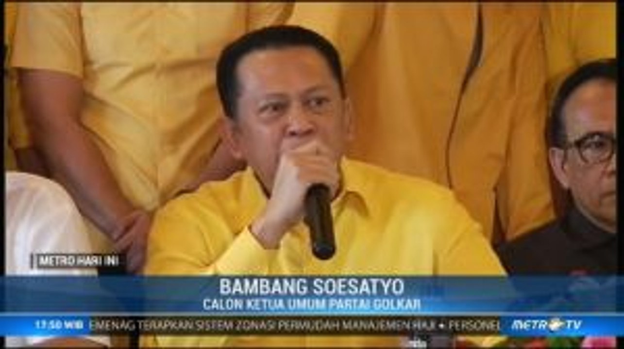 Jelang Munas, Bamsoet Resmi Deklarasi Calon Ketum Partai Golkar