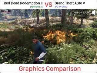 Red Dead Redemption 2 VS. GTA 5 Graphics Comparison