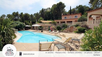 A vendre - Maison/villa - Seillans (83440) - 10 pièces - 341m²