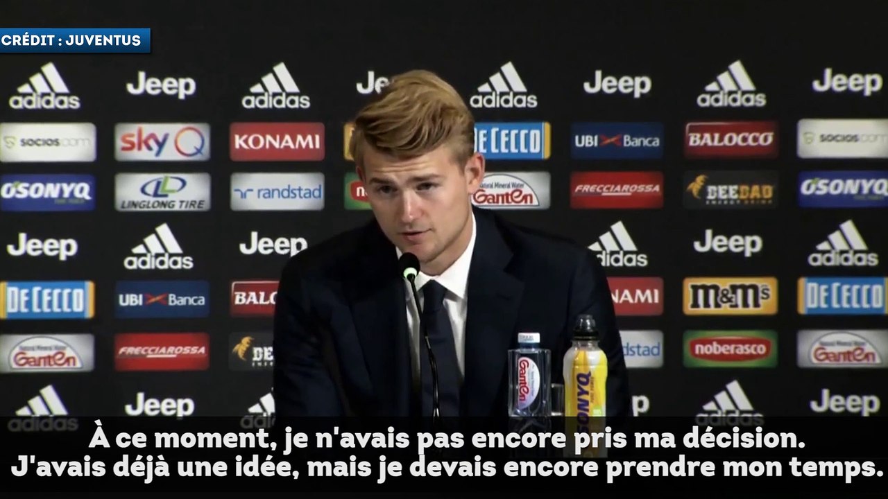 Matthijs de Ligt revient sur sa rencontre avec Cristiano Ronaldo