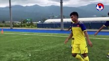 ĐT U18 Việt Nam phục hồi thể lực và chuẩn bị cho trận đấu tập thứ hai tại Gotemba | VFF Channel
