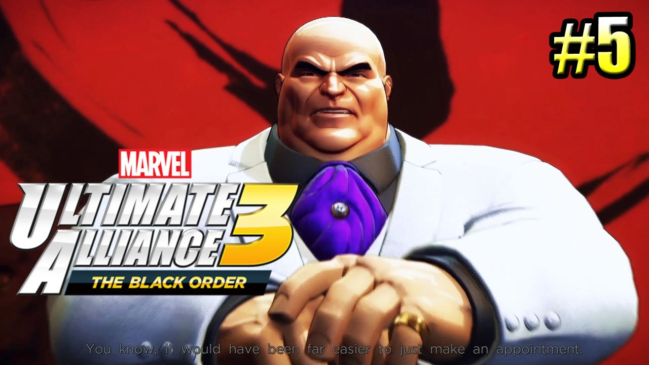 Marvel Ultimate Alliance 3 Black Order Gameplay Walkthrough Part 5 Kingpin And Defenders