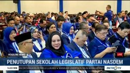 Descargar video: Sekolah Legislatif Partai NasDem Diharapkan Tingkatkan Kualitas Kader