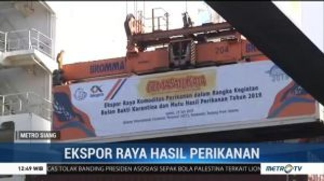 Susi Lepas Ekspor 8,9 Ribu Ton Hasil Perikanan ke 21 Negara