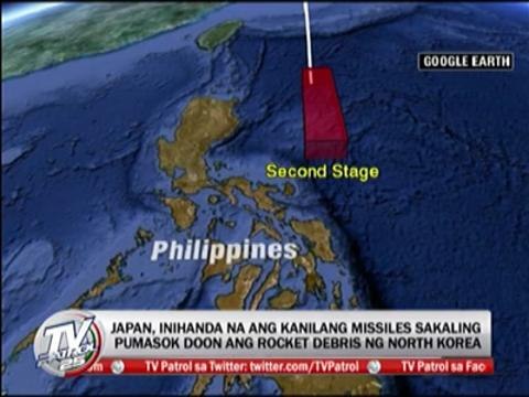 Japan readies missile vs NoKor rocket booster fall