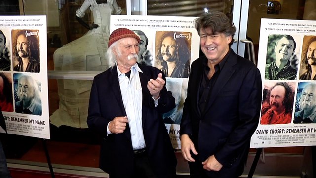 David Crosby, Cameron Crowe David Crosby: Remember My Name Los Angeles Premiere Red Carpet