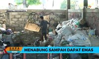 Keren! Peduli Lingkungan, Warga Menabung Sampah Bisa Dapat Emas 24 Karat