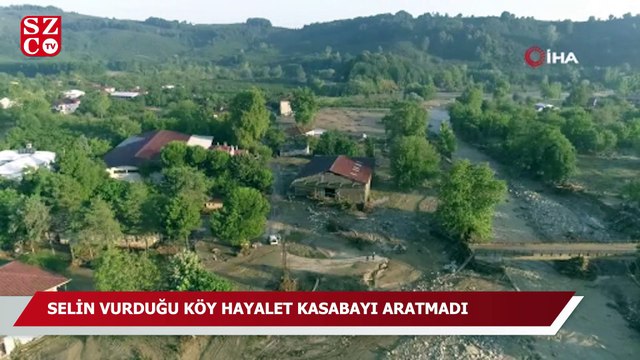 Selin vurduğu köy hayalet kasabayı aratmadı