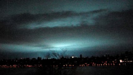 Eerie Aerial Phenomena Sighting Over West New York