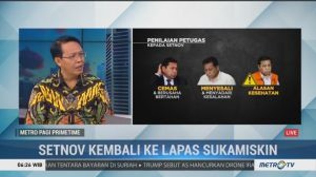 Pemindahan Setnov ke Lapas Sukamiskin Menuai Tanya