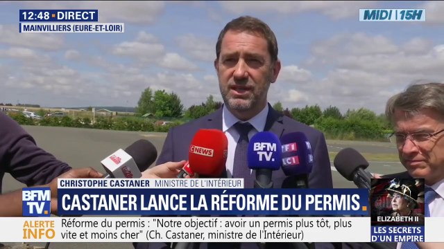 Réforme du permis: Christophe Castaner décrit un objectif simple: avoir un permis plus tôt, plus vite et moins cher