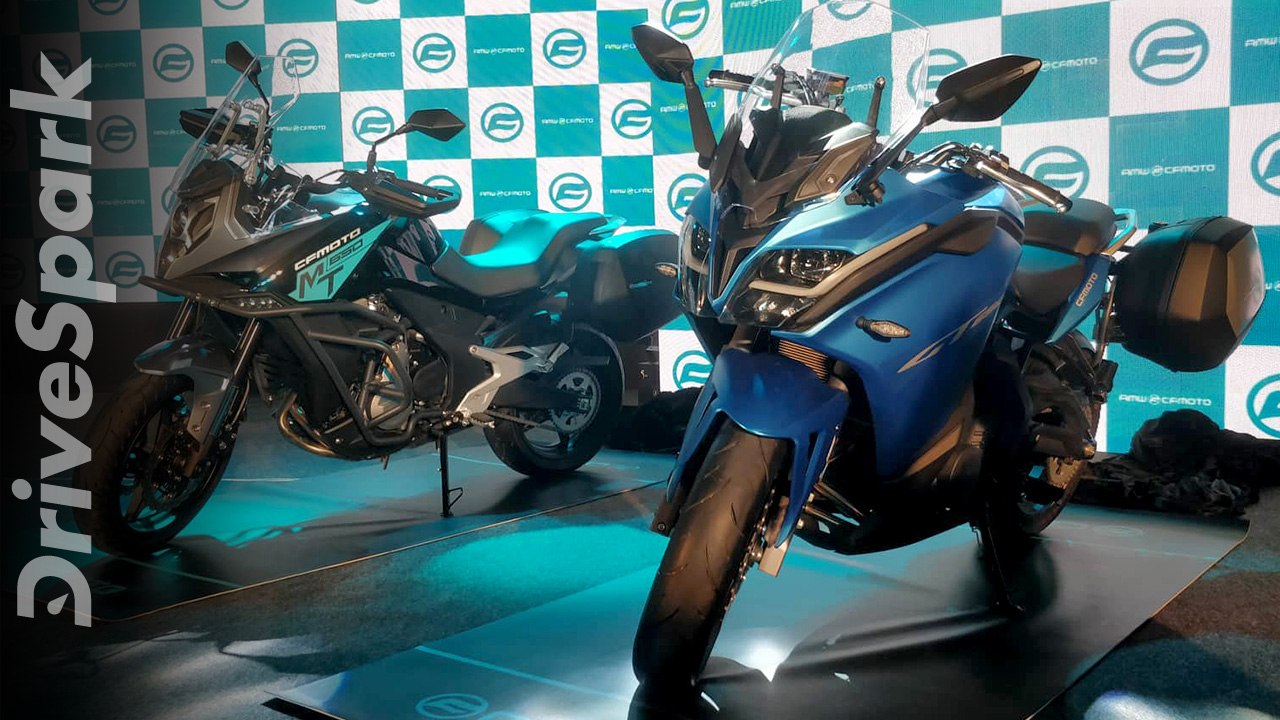 CF MOTO 300NK, 650NK, 650MT and 650GT First Look - CF MOTO Bikes Detailed Walkaround