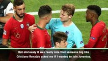 Ronaldo asked if I wanted to join Juventus - De Ligt