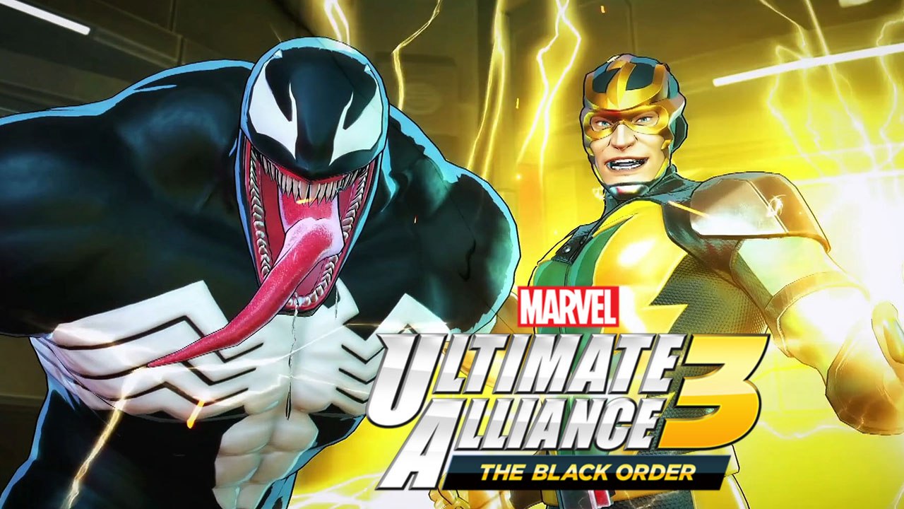 Venom and Electro Boss Fight — Marvel Ultimate Alliance 3