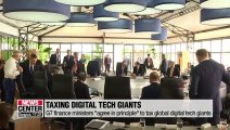 G7 finance ministers 'agree in principle' to tax global digital tech giants