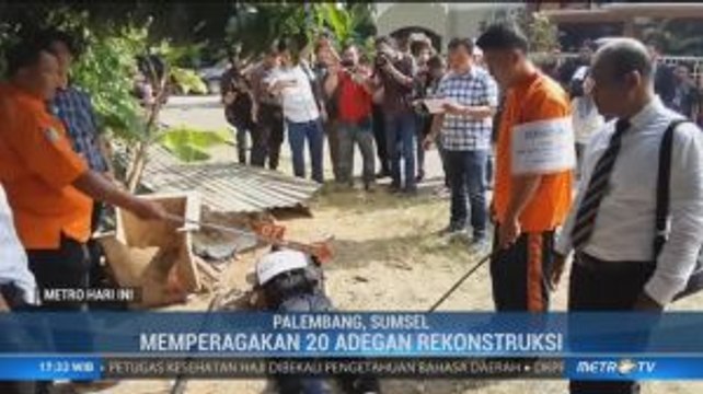 Polisi Gelar Rekonstruksi Kasus Kematian Siswa SMA Taruna Indonesia