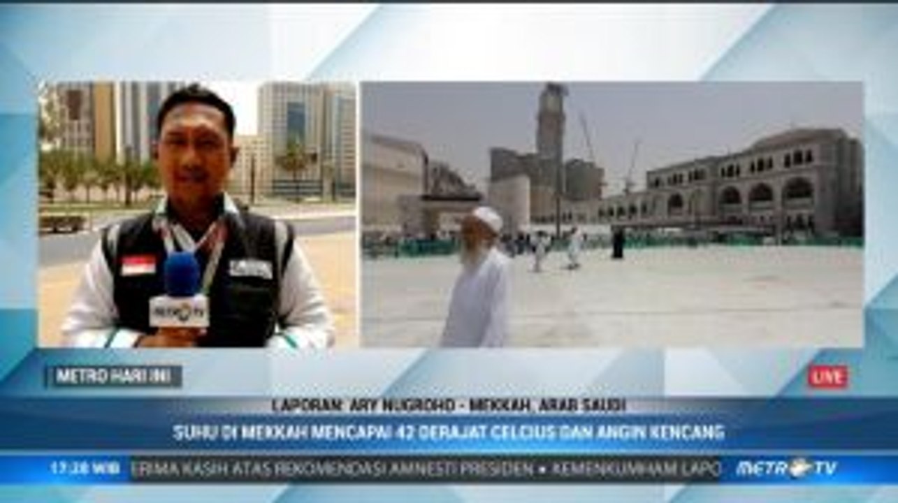 Cuaca di Mekkah Mencapai Suhu 42 Derajat Celcius