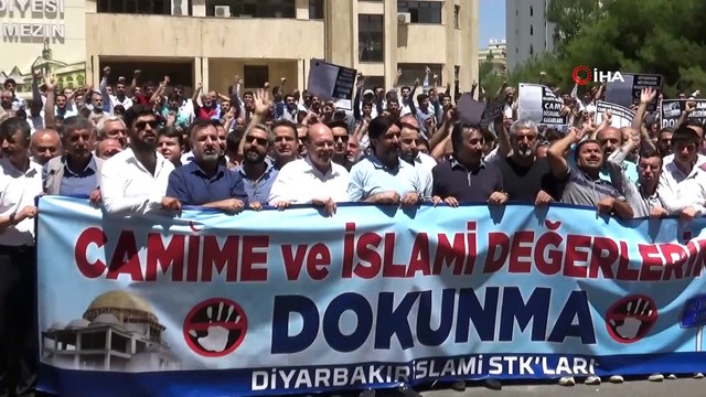 - Diyarbakır’da cami yıkımı ve sahabe İyaz bin Ganem Caddesi isminin değiştirilme girişimine tepki