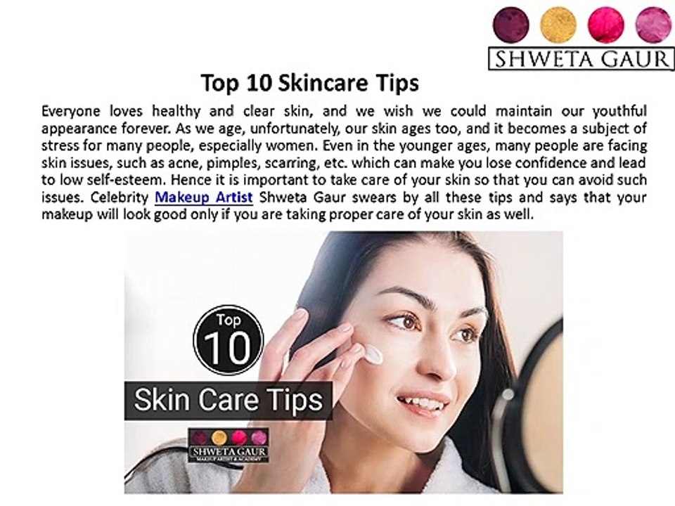 Top 10 Skincare Tips