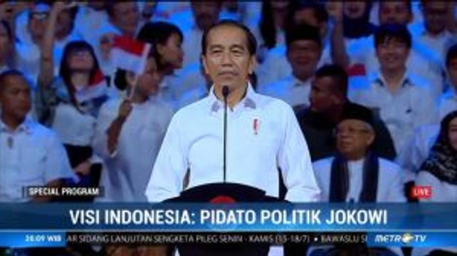 Pidato Lengkap Visi Indonesia Jokowi