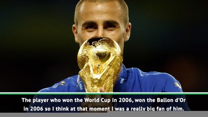 De Ligt 'admired' Juve legend Cannavaro