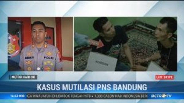 Polisi Gelar Rekonstruksi Kasus Mutilasi PNS di Bandung