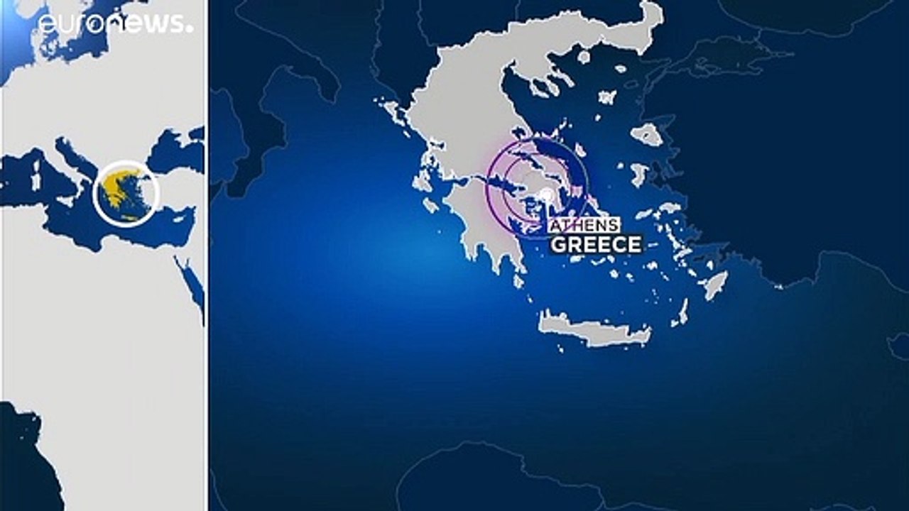 Erdeben erschüttern Athen