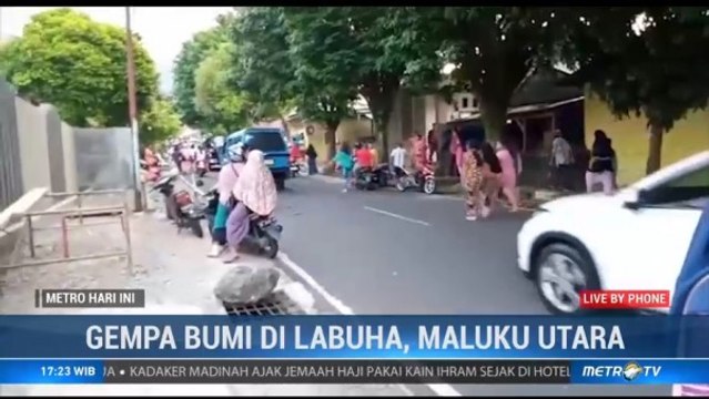 Gempa 7,2 SR Guncang Labuha Malut, Tidak Berpotensi Tsunami