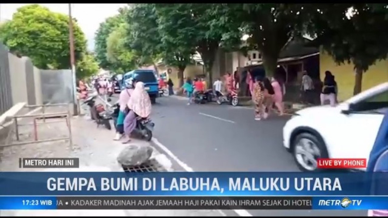 Gempa 7,2 SR Guncang Labuha Malut, Tidak Berpotensi Tsunami