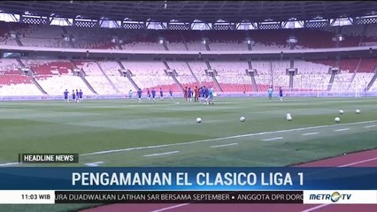 12 Ribu Personel Gabungan Jaga Pertandingan Persija vs Persib