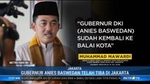 Gubernur Anies Baswedan Sudah Kembali Bekerja