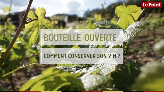 LES TUTOS VINS - Comment bien conserver une bouteille de vin entamée ?