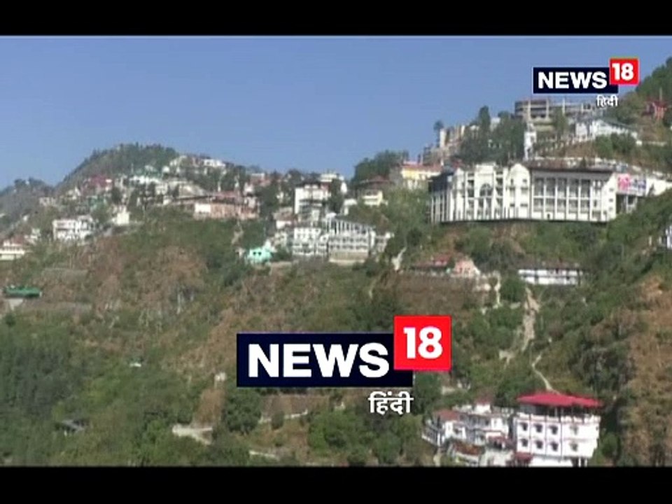 VIDEO : बारिश ने मसूरी शहर की सड़कों की पोल खोल दी