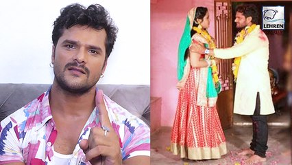 काजल राघवानी से शादी के सवाल पर खेसारी लाल को लगा झटका !