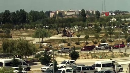 Pençe-2 Harekatı’nda yaralanan asker Van’a getirildi