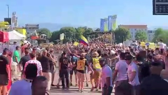 Cycling - Tour de France - Julian Alaphilippe Wins Stage 13, Wout Van Aert Crash