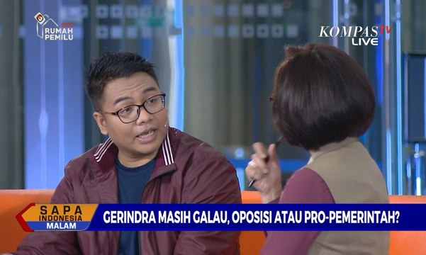 Gerindra Masih Galau, Oposisi atau Pro-Pemerintah? - Dialog Sapa Indonesia Malam