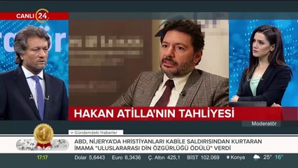 Hakan Atilla bugün tahliye oluyor